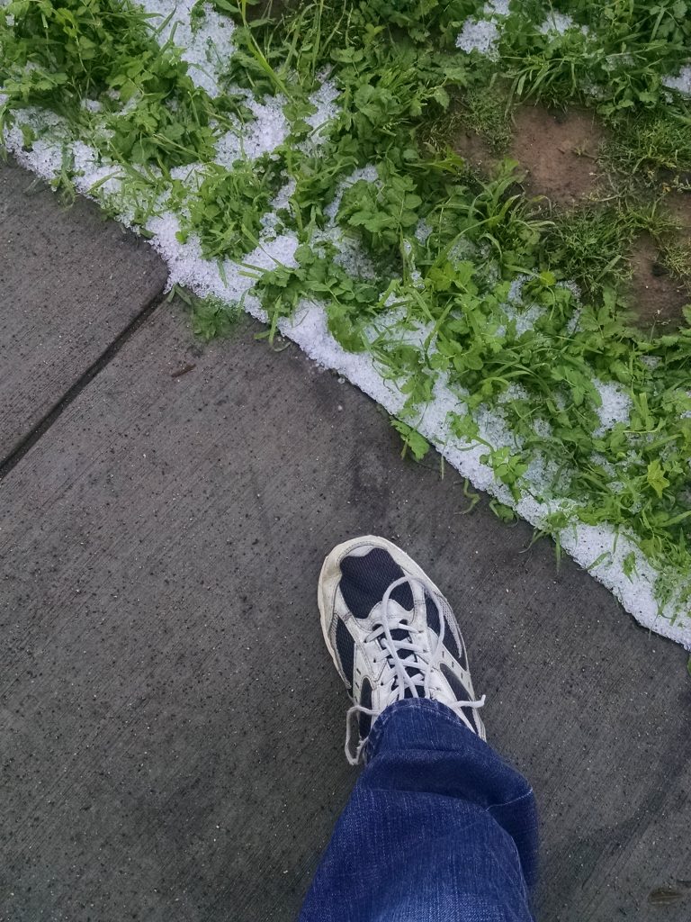 Huntington Beach Hail 1