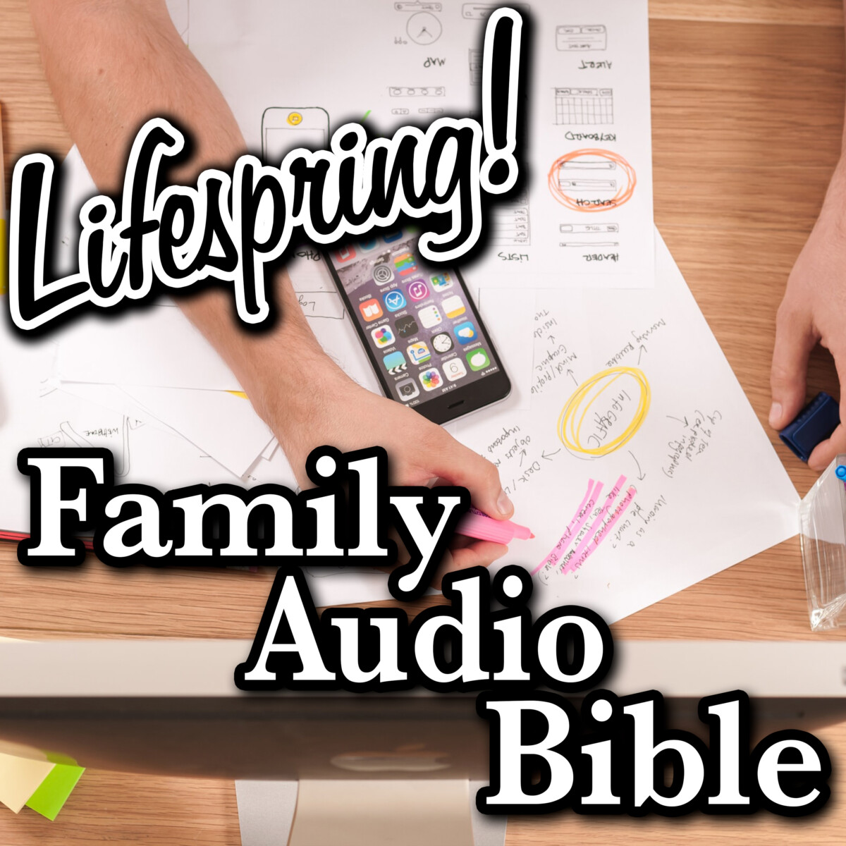 S12E133Art3000-desk with plans