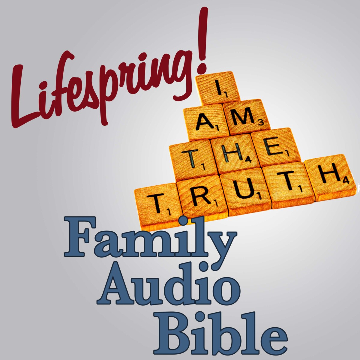 Galatians 1-3 S12E151Art3000-scrabble tiles i am the truth