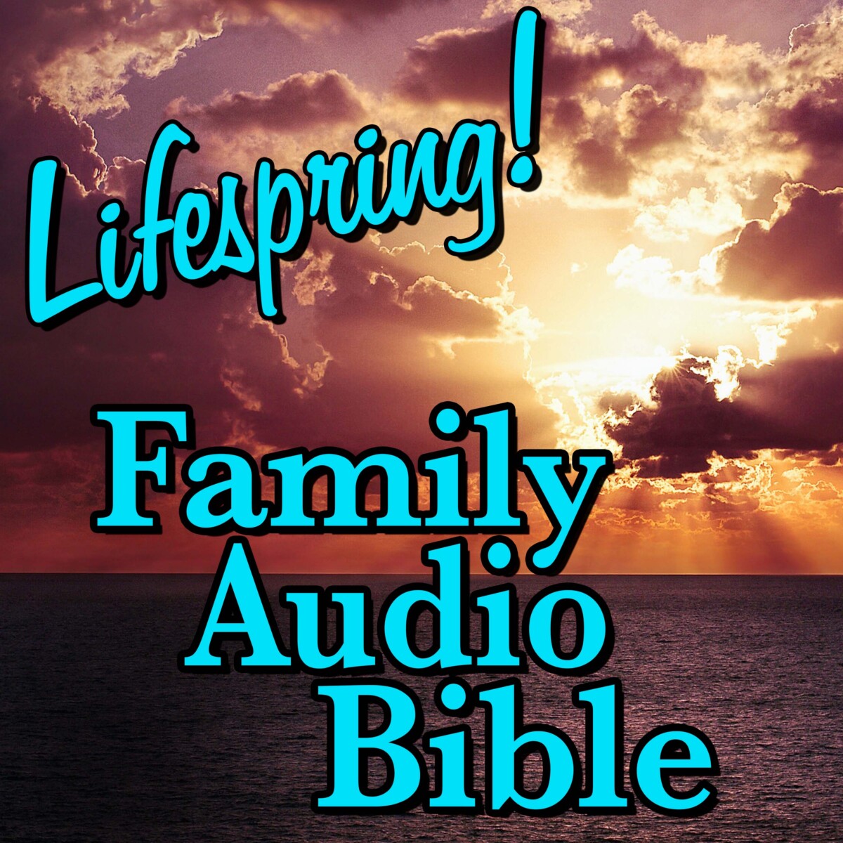 S12E159Art3000-sea sunrise with sun behind clouds