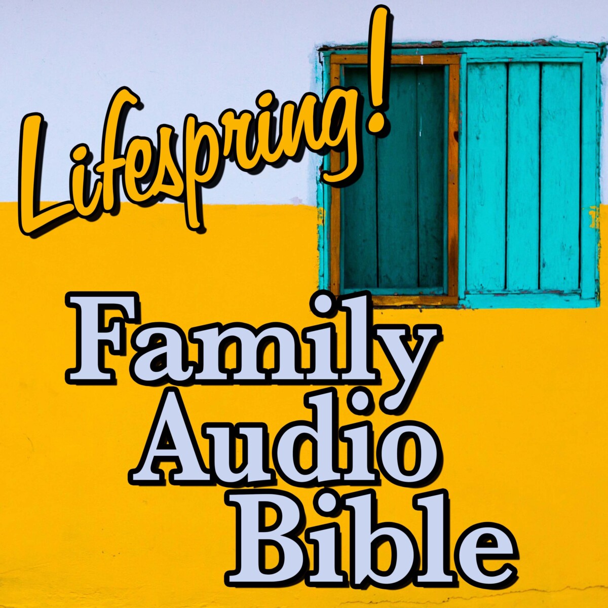 S12E160Art3000-two colored wall with a window of a third color