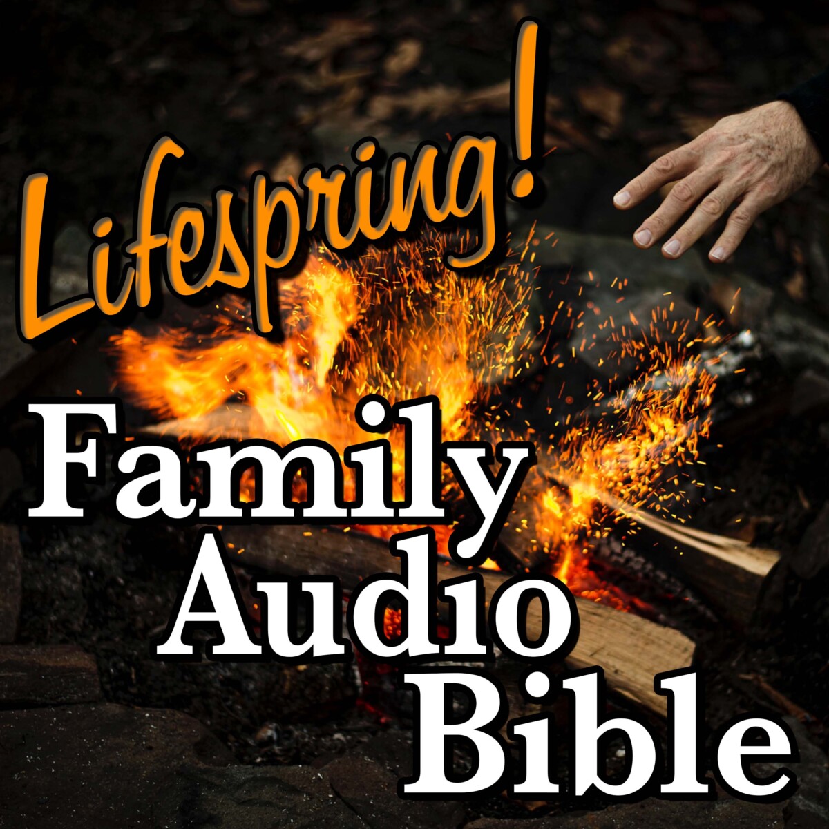 S12E173Art3000-putting log on campfire