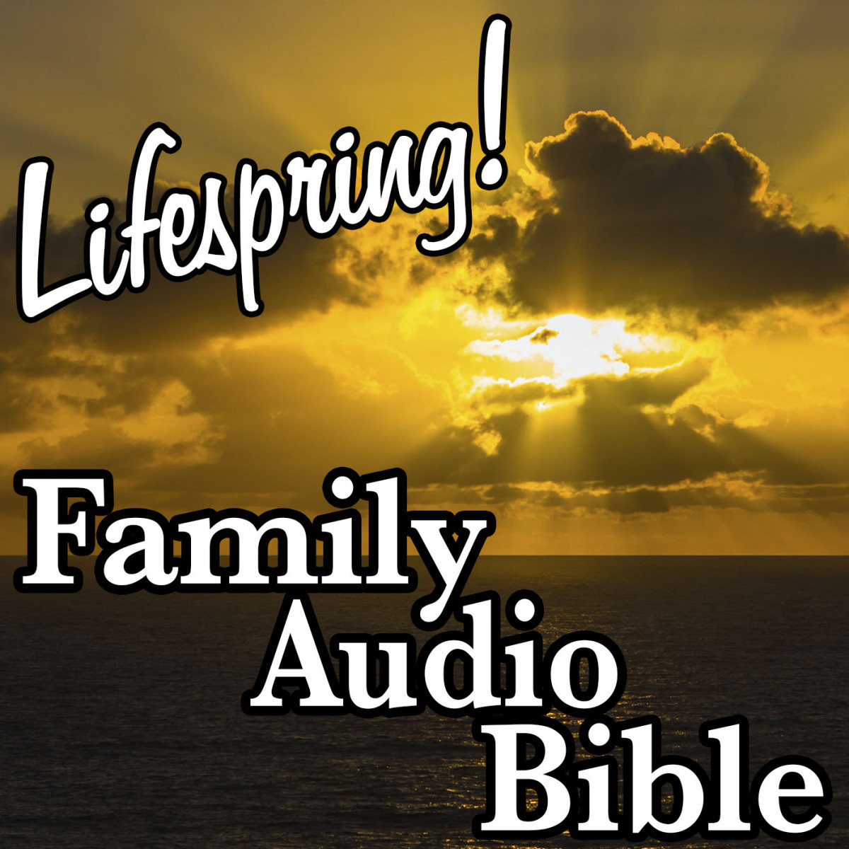 S12E357Art1400-golden sun through clouds