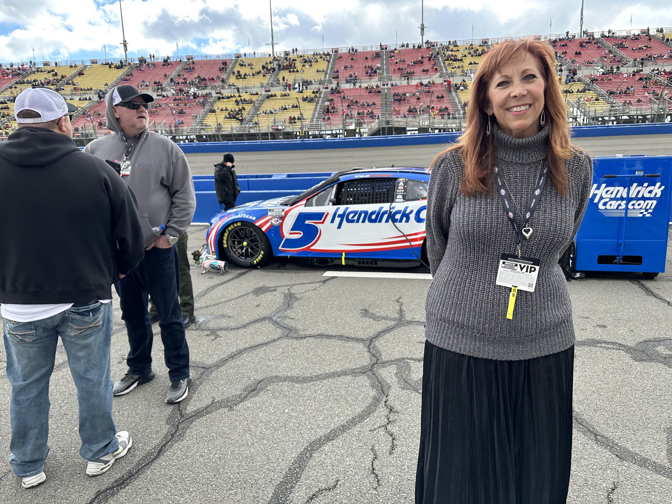 Pre race at Ontario