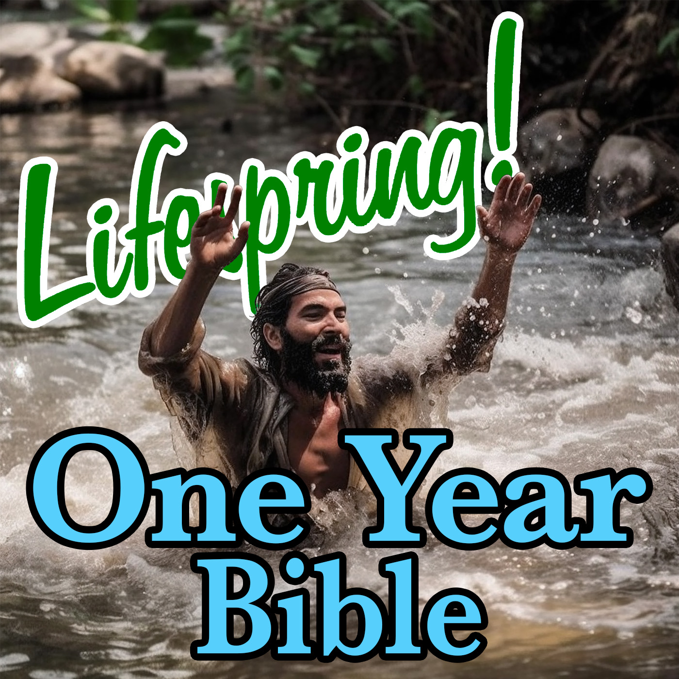 S13E185ArtJLP1400-praising in a river