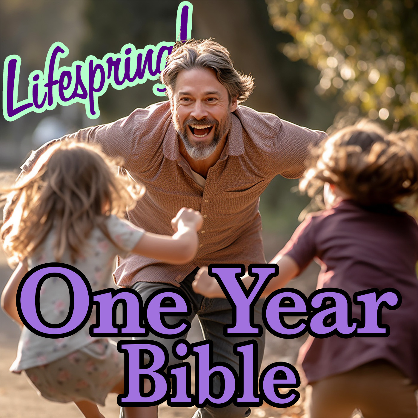 S13E189ArtJLP1400-father playing with children