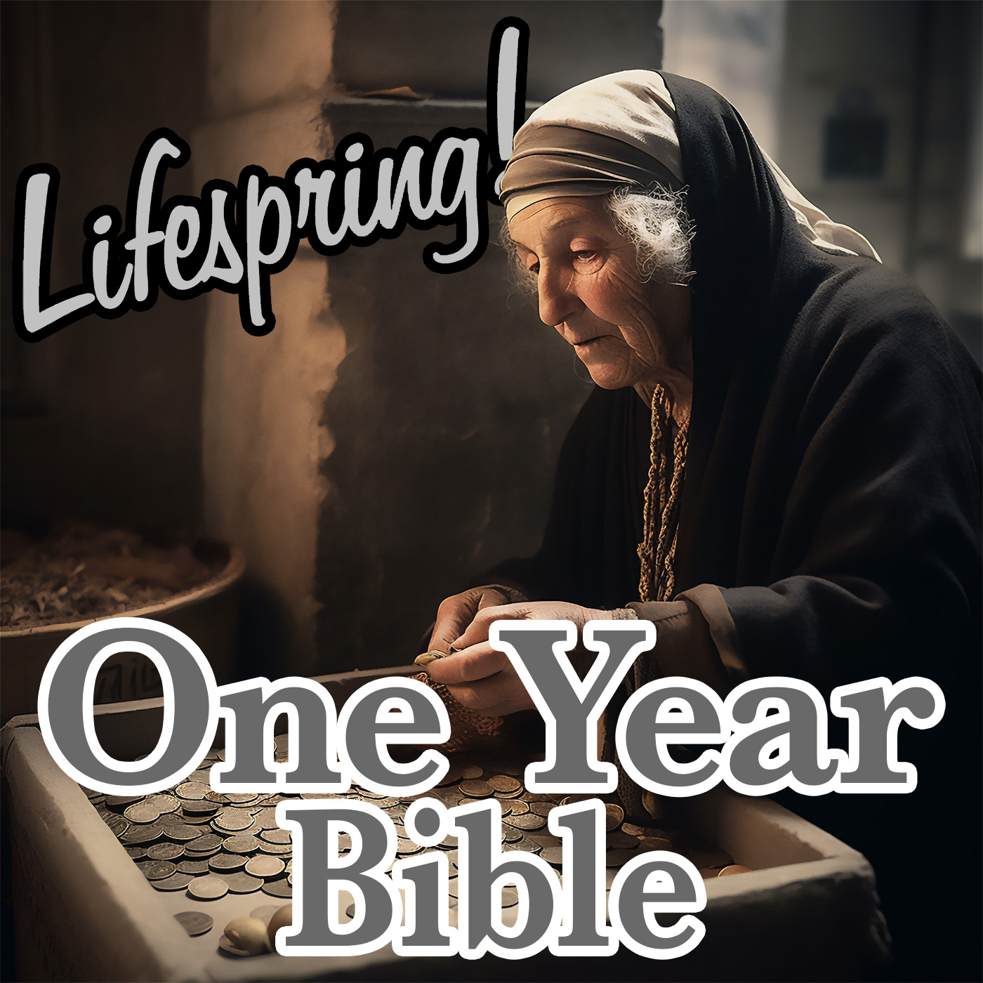 S13E203ArtJLP1400-old woman and coins