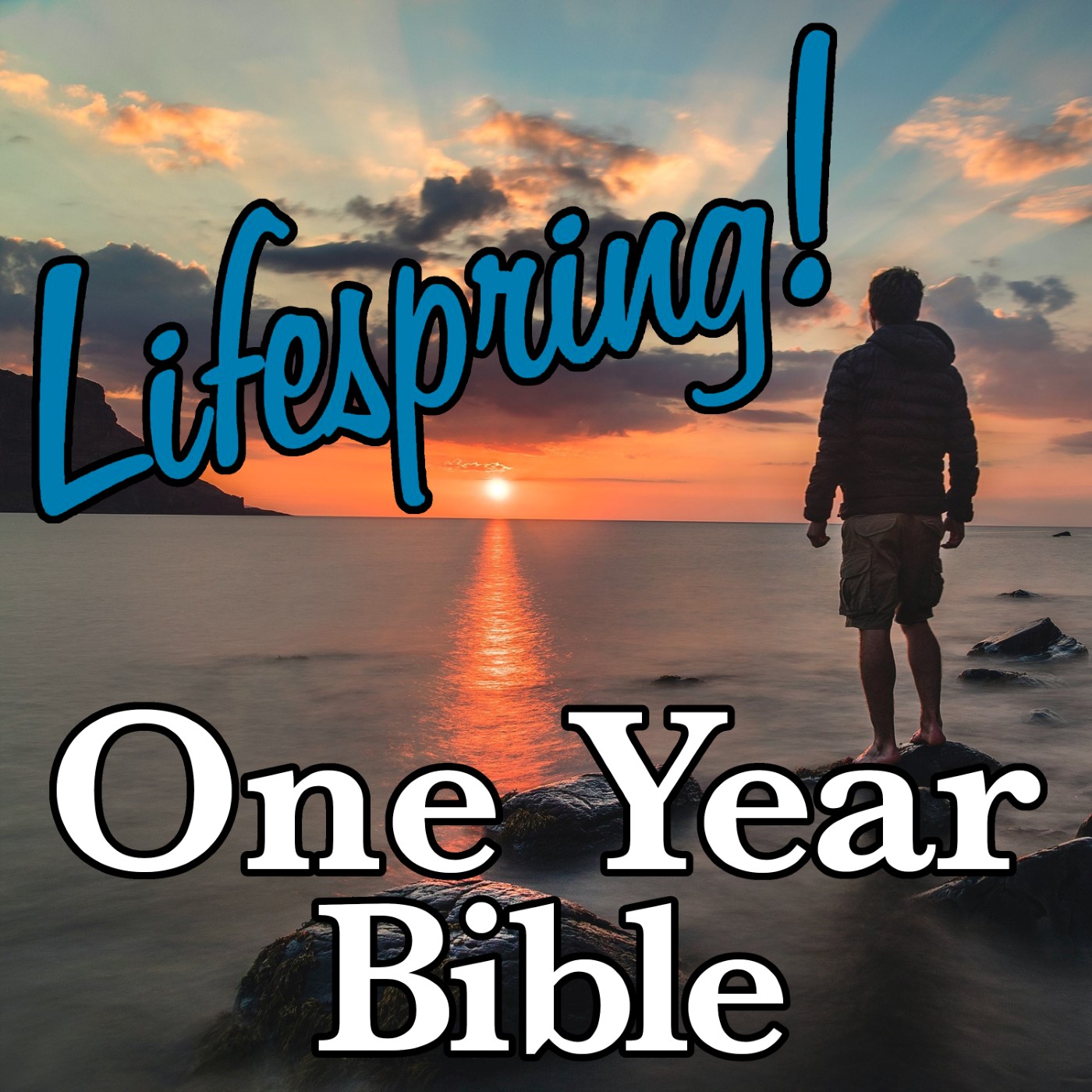 S13E218ArtSWS1400-man looking at sunset over the ocean