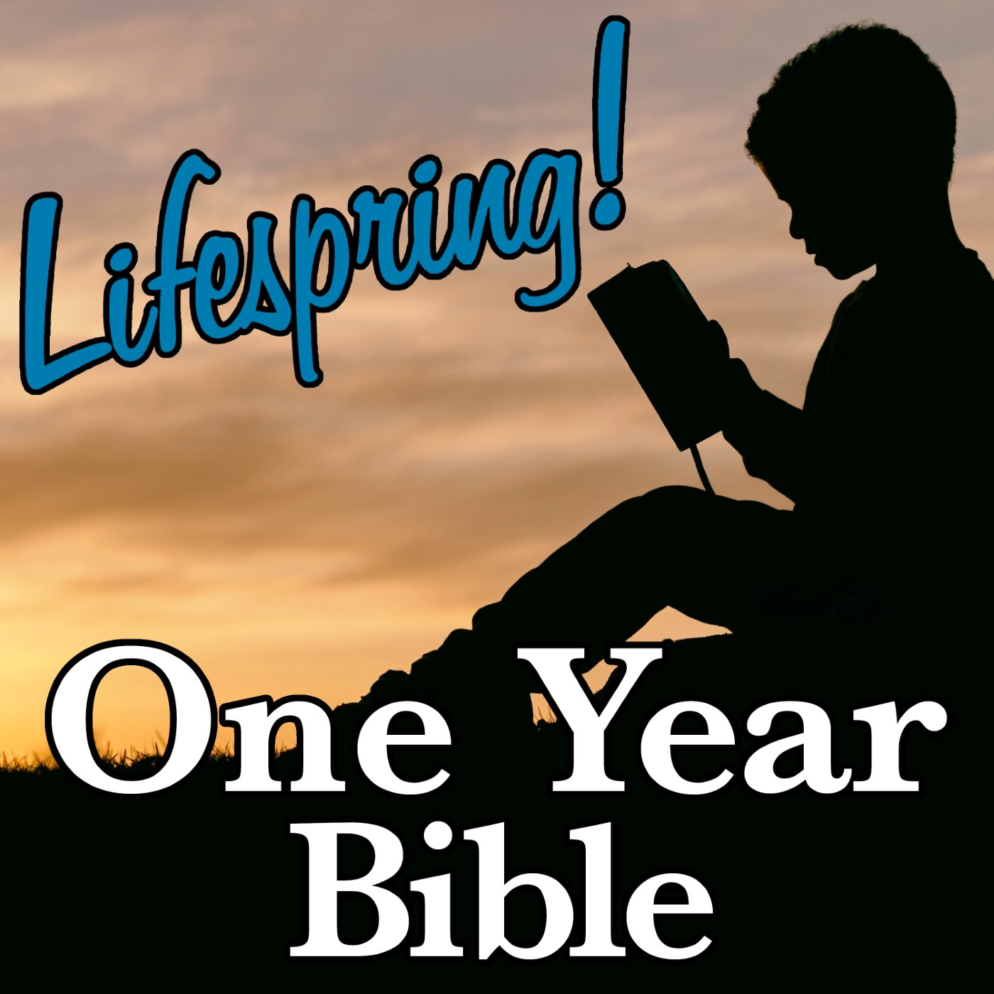 S13E255ArtSW1400-boy reading bible on hillside