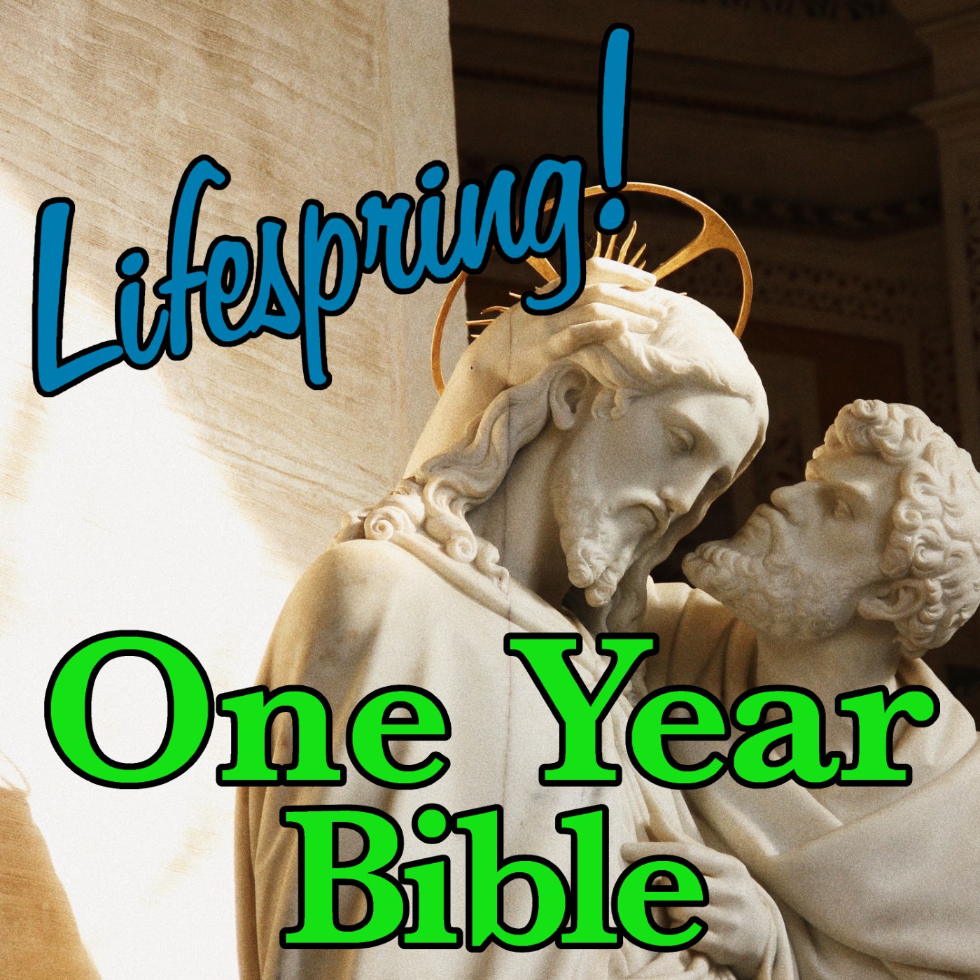 S13E259ArtSWS1400-statue of judas kissing jesus