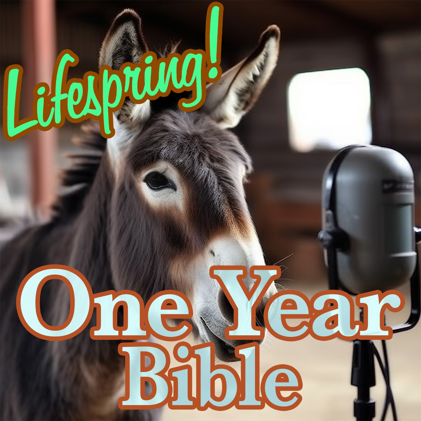 S13E261ArtJLP1400-donkey and microphone