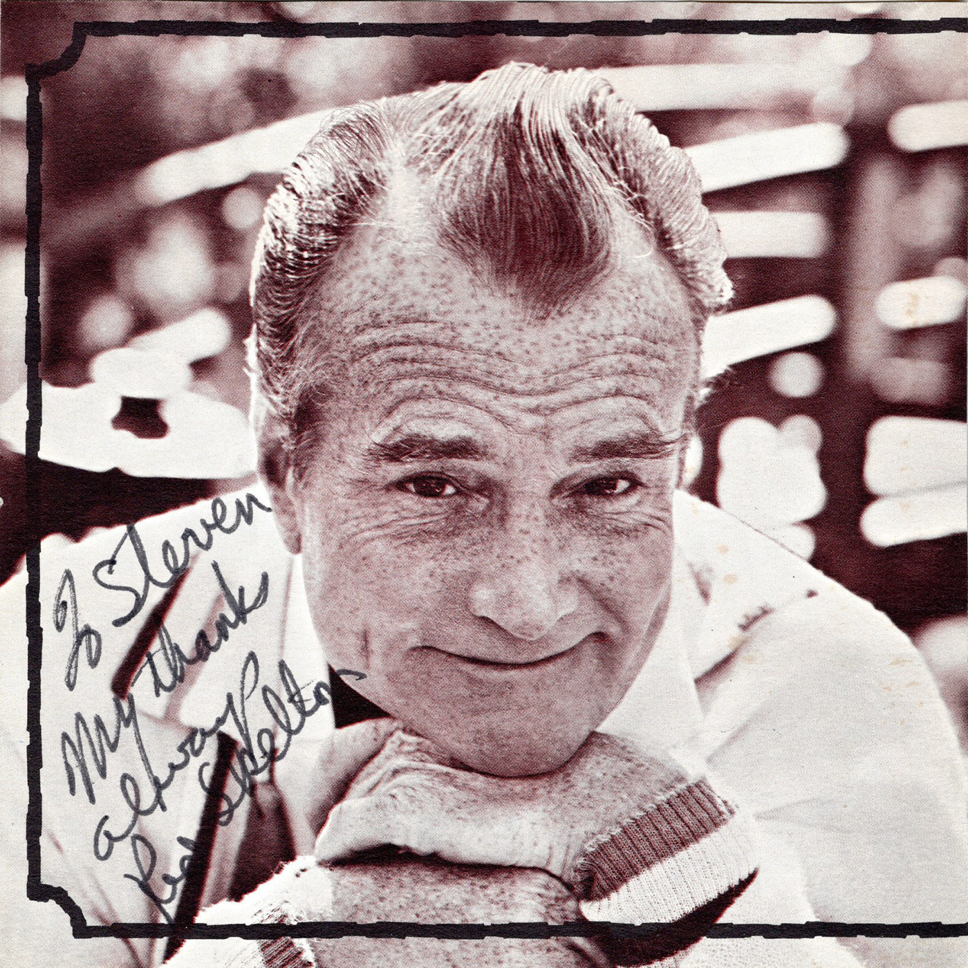 Steve Webb meeting Red Skelton as a child