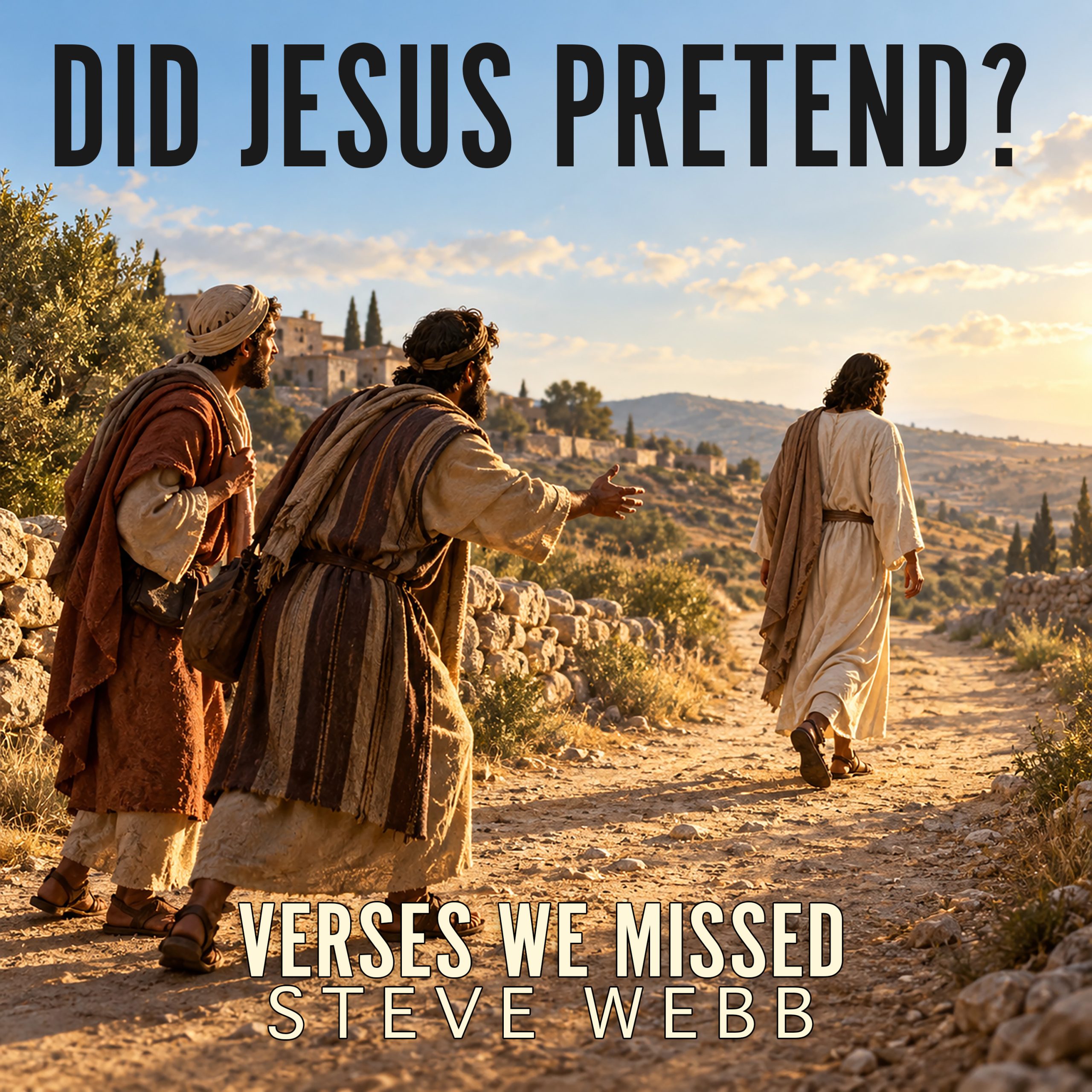Did Jesus Pretend? Luke 24:28, Road to Emmaus, Verses We Missed podcast artwork